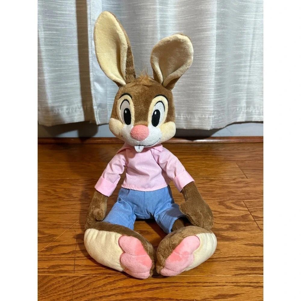 Brer Rabbit Splash Moutain Disney Official 19" Plush Stuffed Animal Pink NWOT